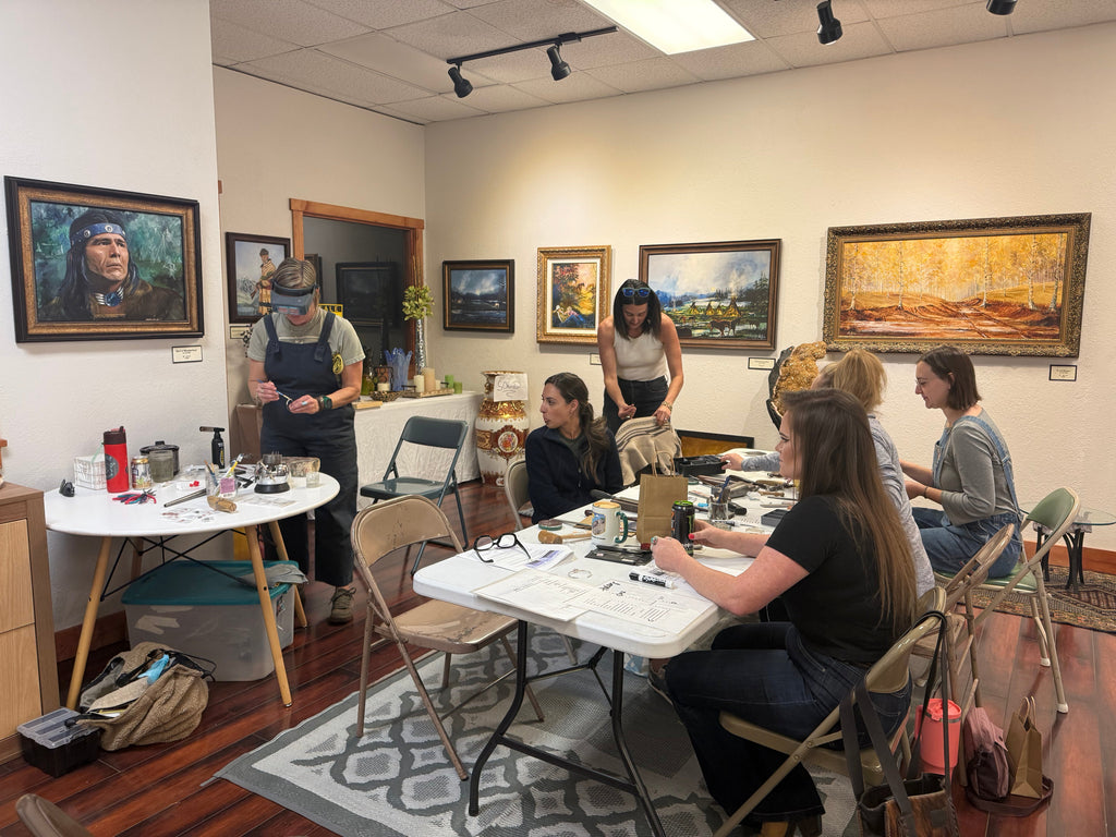 April 18th Silversmithing Workshop in Durango CO | Three Rings Class | Beginner Jewelry Class